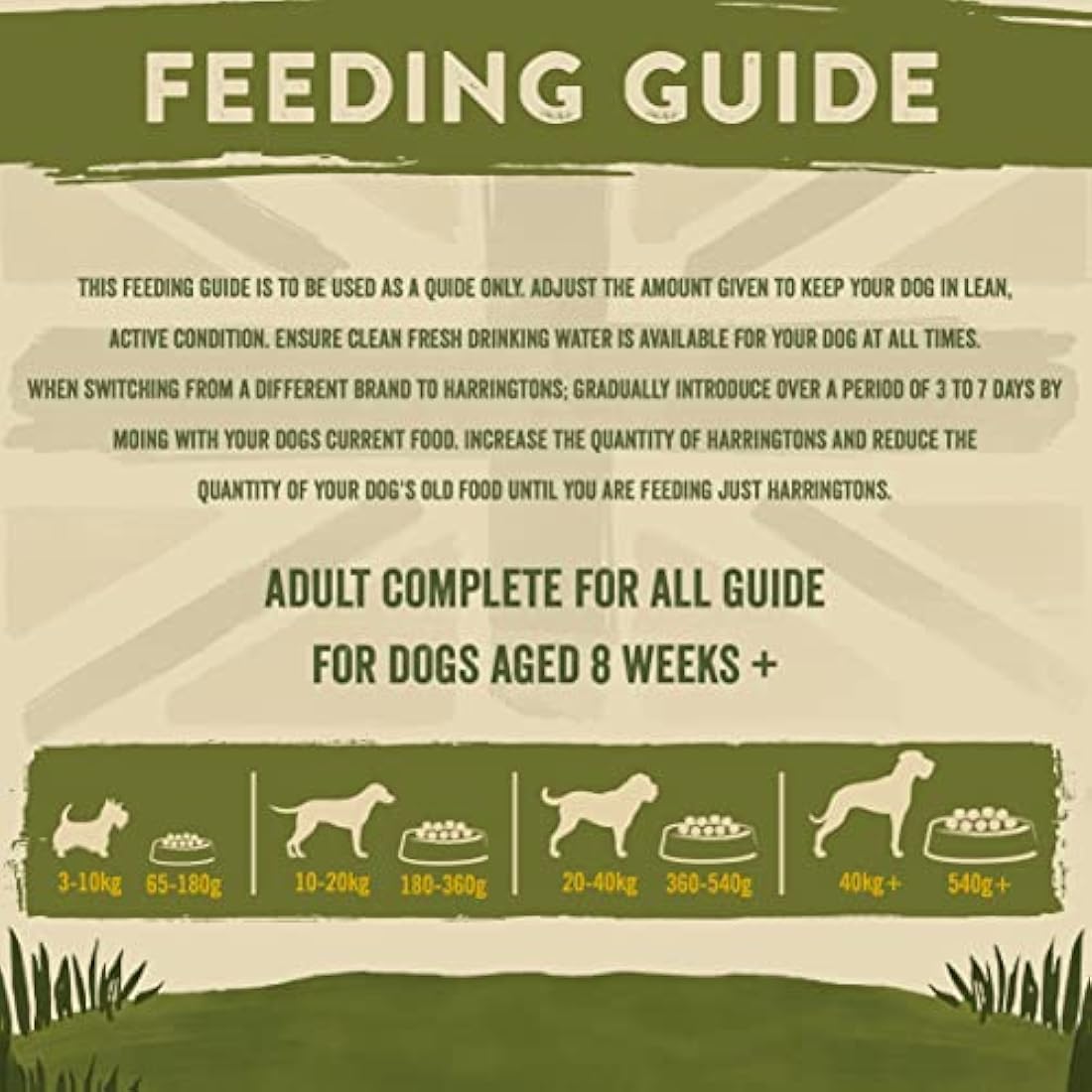 Harringtons Turkey & Rice Dry Dog Food - Natural Adult Kibble 4x2kg