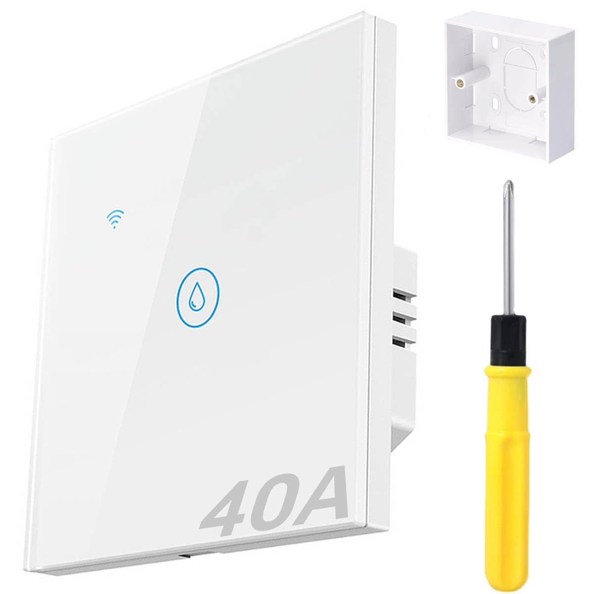 Acmerota 40A Smart WiFi Immersion Heater & Boiler Timer Switch