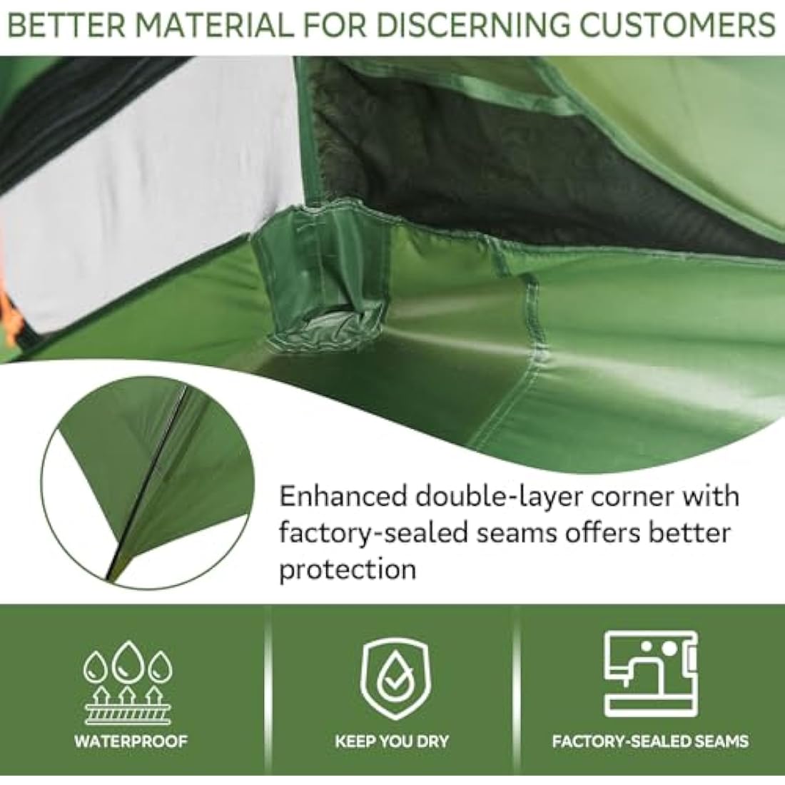 Clostnature 1 Person Backpacking Tent – Waterproof Lightweight 3 Season