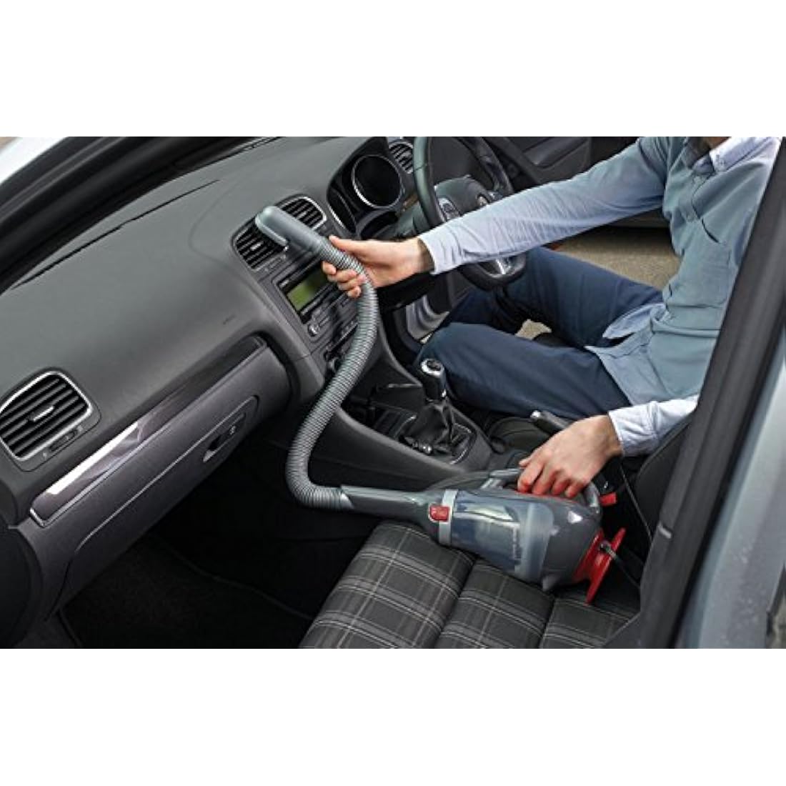 BLACK+DECKER 12V Corded Handheld Car Vacuum Cleaner – Pivot ADV1200