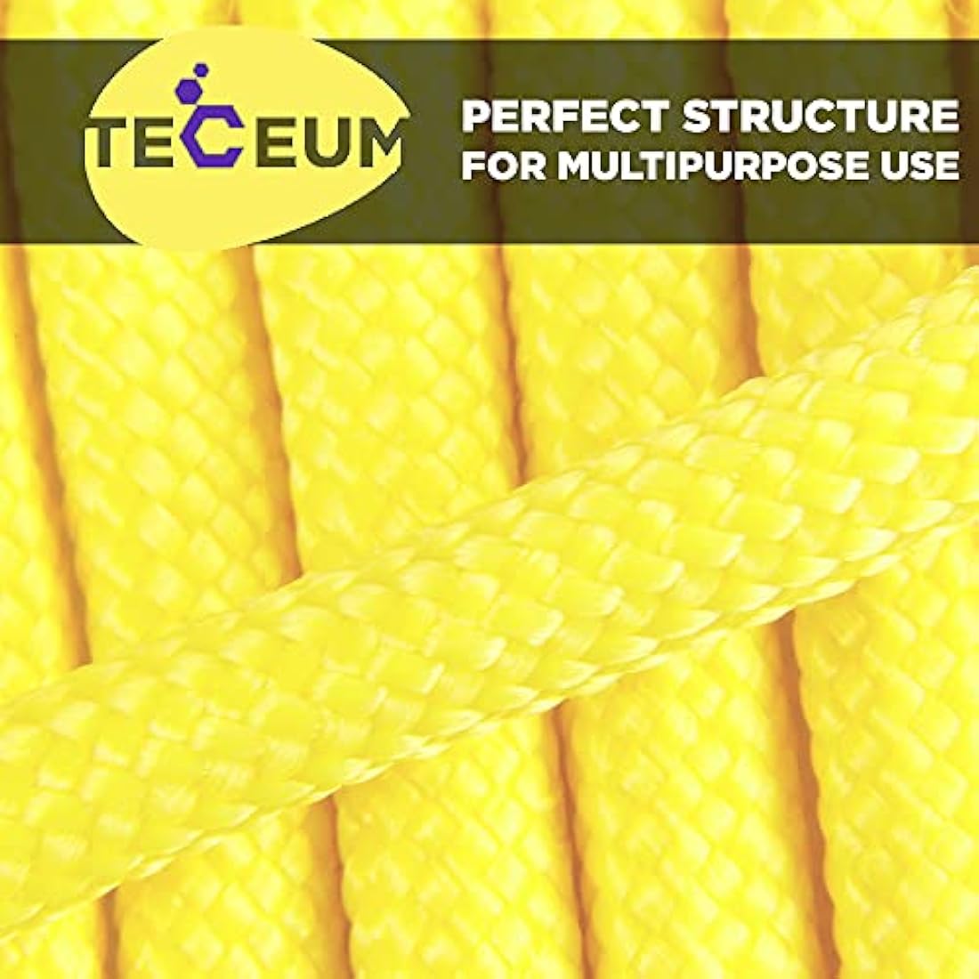 TECEUM 550lb Paracord – 4mm Nylon Tactical Rope for Camping & Survival