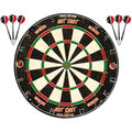Ruthless Hot Shot Sisal Dartboard Set | Professional Steel Tip Darts