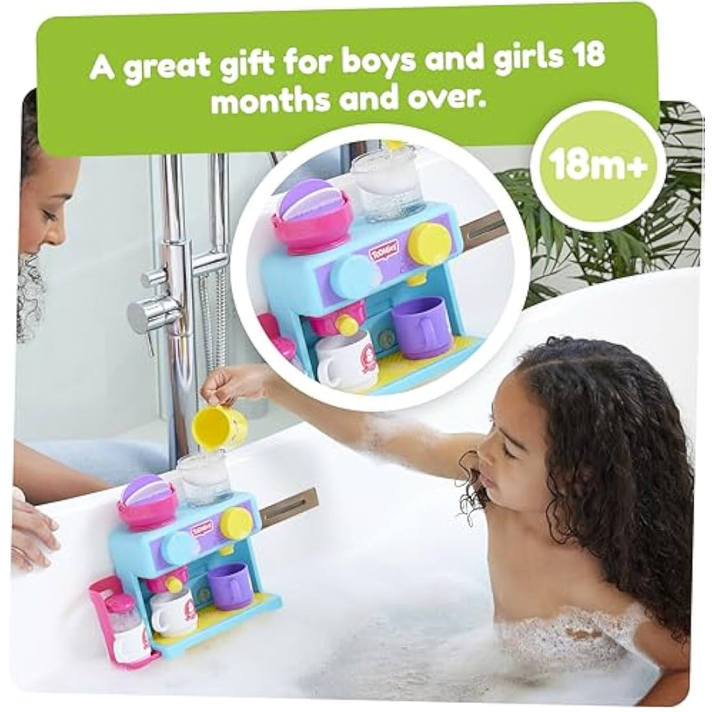 Toomies Bath Barista – Wall Mounted Bubble Maker & Pretend Play Toy