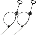 TOVOT 2pcs 38" D-Ring Release Handle Pull Rope Cable Replacement Release Cable for Sofa Chair - image 1