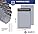 Sabco Grey Mailing Bags – 200 Pack Waterproof Self-Adhesive Poly Mailers