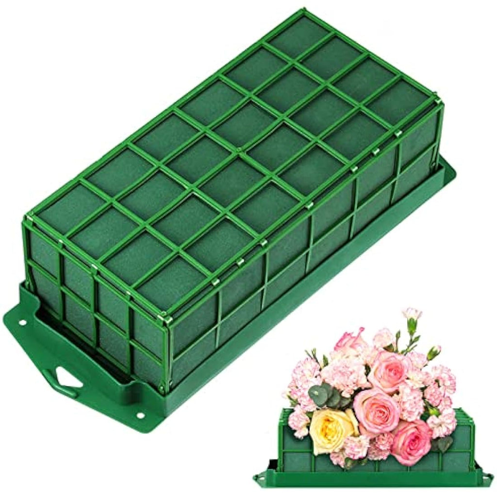 Deruaku Floral Foam Cage Holder for Fresh Flower Arrangements, 11.6 Inch