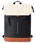 Lekespring Waterproof Laptop Backpack – Anti-Theft Matte Leather Bag