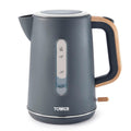 Tower Scandi Electric Kettle – 1.7L Rapid Boil 3kW – Grey
