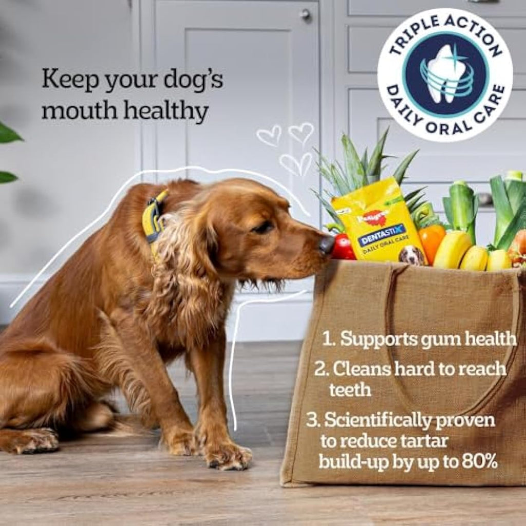 Pedigree DentaStix Daily Dental Chews for Medium Dogs - 112 Sticks