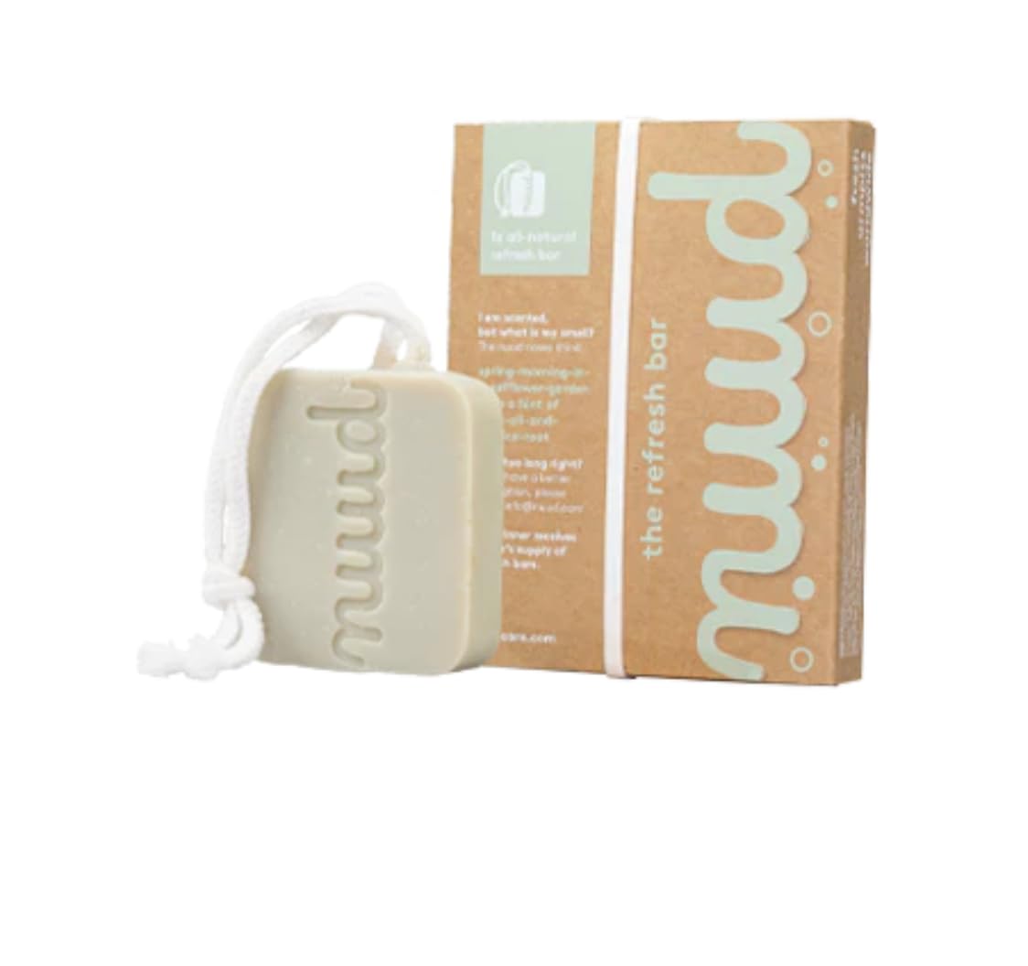Nuud The Refresh Bar - Vegan Body Wash Bar with Natural Oils | 80ml