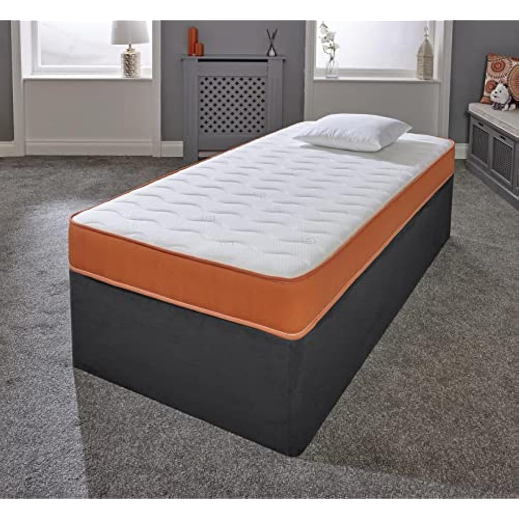 eXtreme Comfort Cooltouch Hybrid Memory Foam Mattress - 2ft6 Small Single