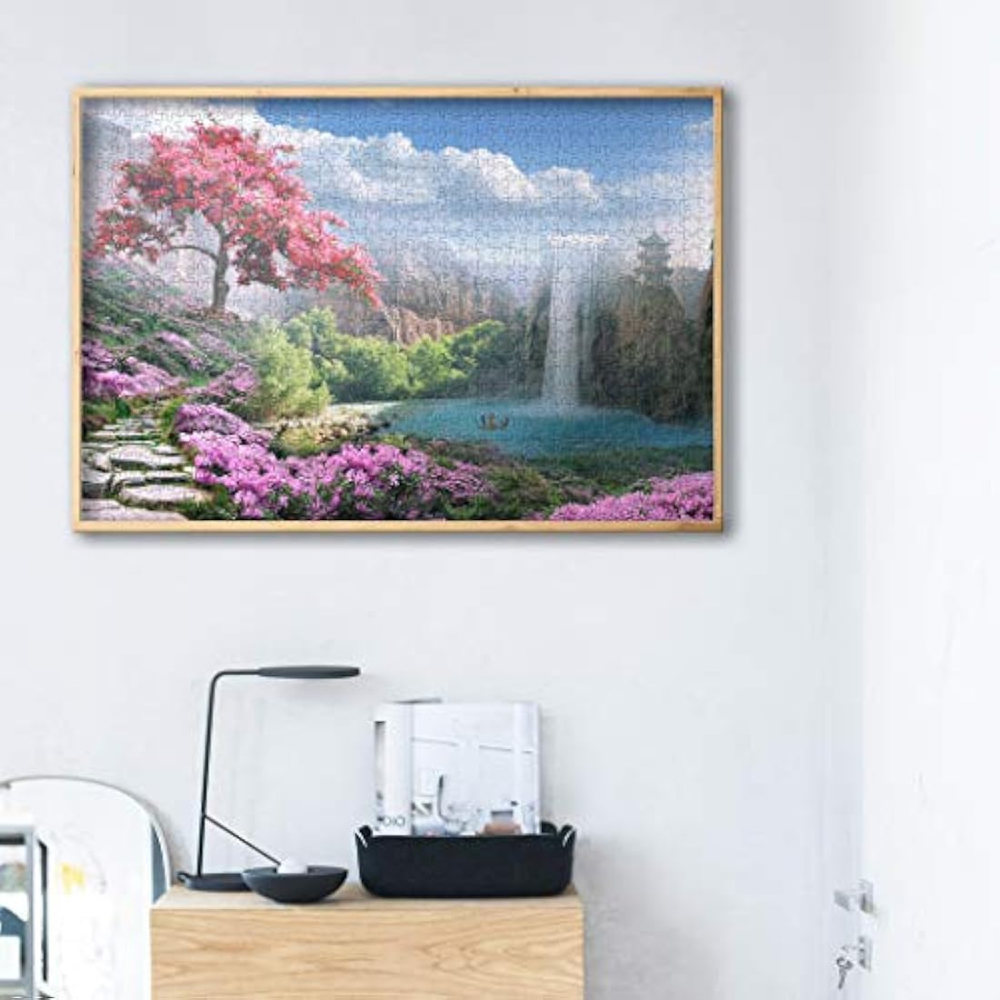 Tektalk 1000 Piece Jigsaw Puzzle for Adults - Otherworldly Land of Peace