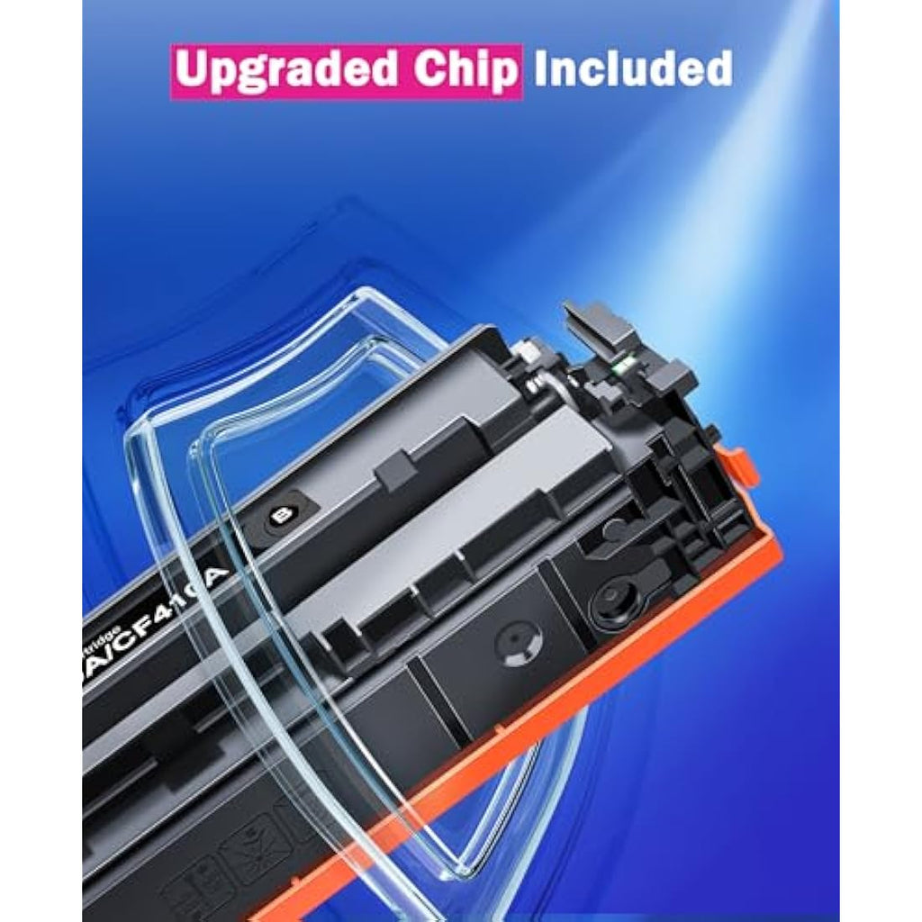SODFACE 410A 410X Toner Cartridge for HP MFP M477fdw M452dn, 4-Pack
