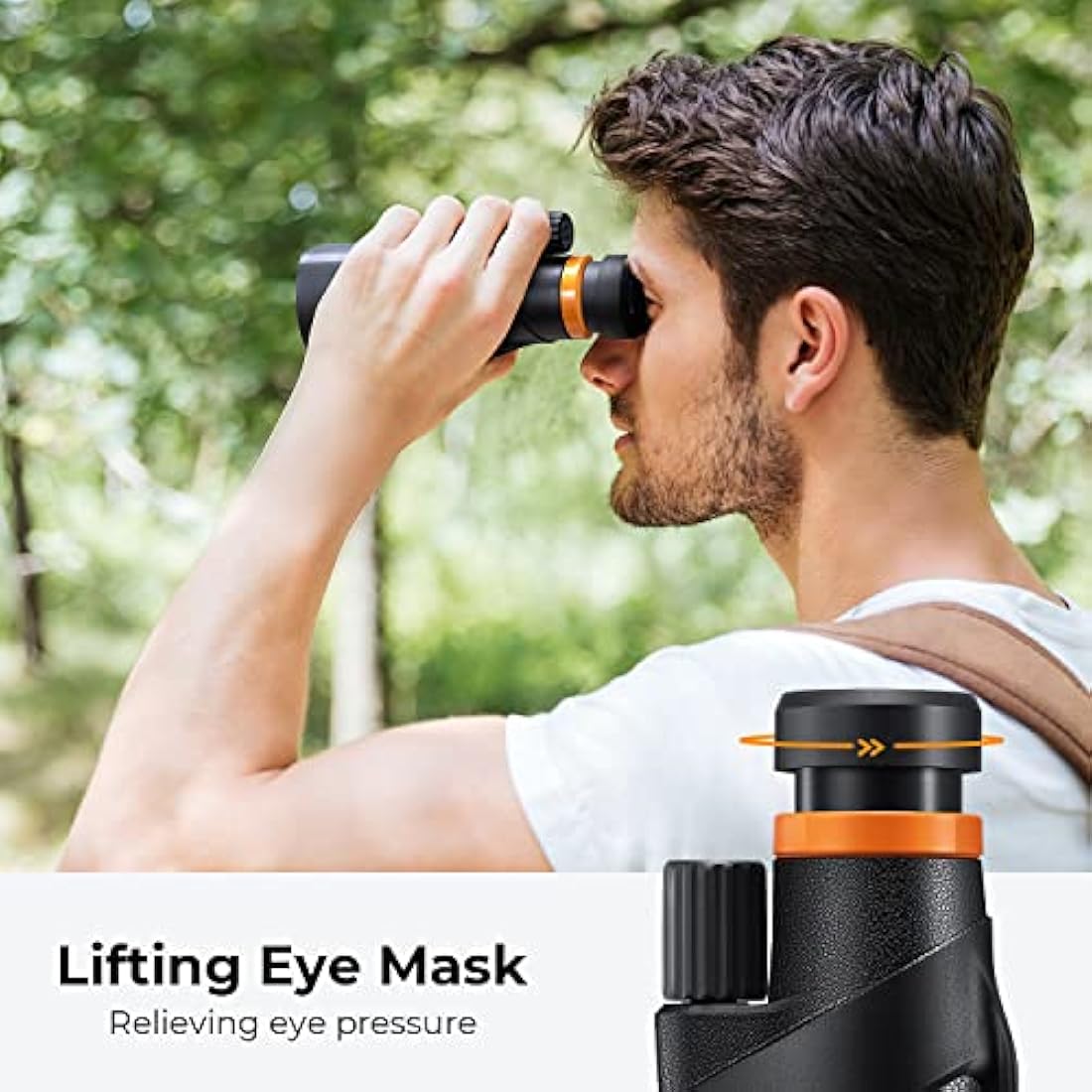 K&F Concept 12X50 High Power Monocular – IP66 Waterproof BAK4 Prism