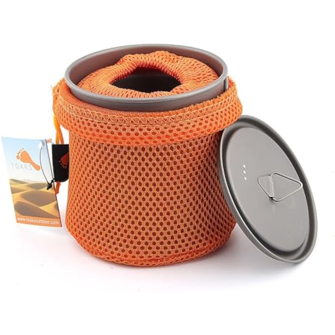 TOAKS Titanium 750ml Pot and 450ml Cup Set – Ultralight Camping Gear
