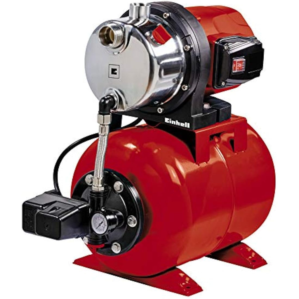 Einhell GC-WW 1046 N Hauswasserwerk | 1050W Edelstahl-Pumpe 20L