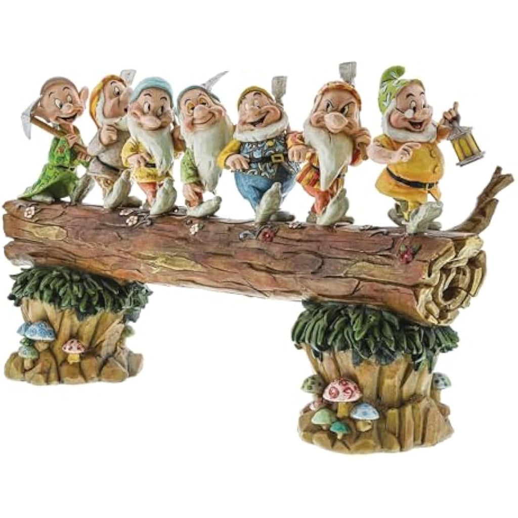Disney Traditions Jim Shore Seven Dwarfs Homeward Bound Figurine