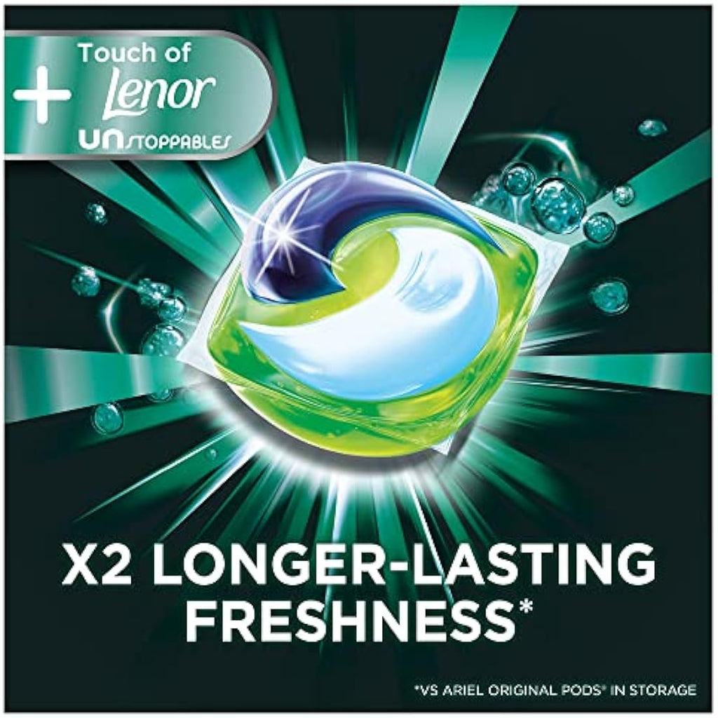 Ariel All-in-1 PODS Laundry Detergent Capsules | 120 Washes | Lenor