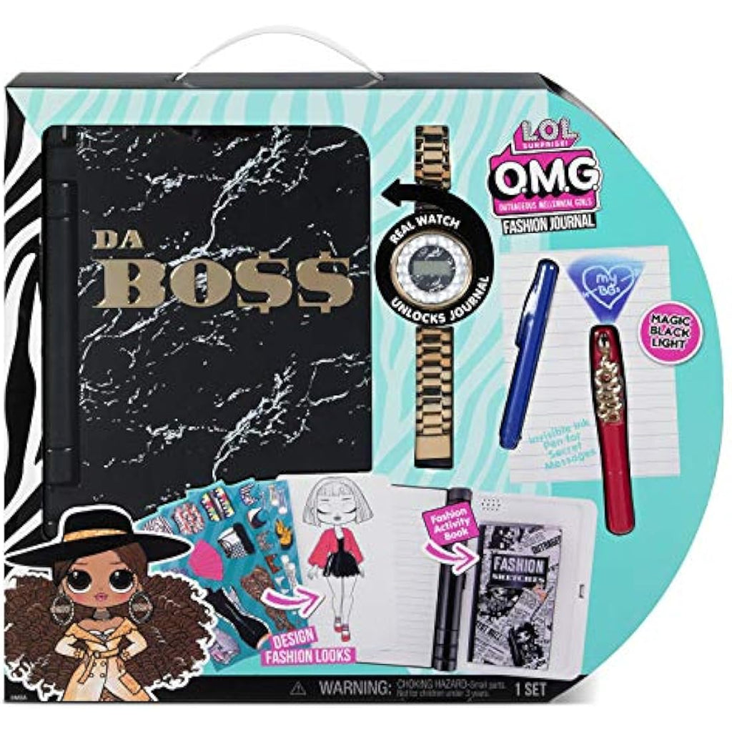 LOL Surprise OMG Fashion Secret Journal – Electronic Diary with Watch Key