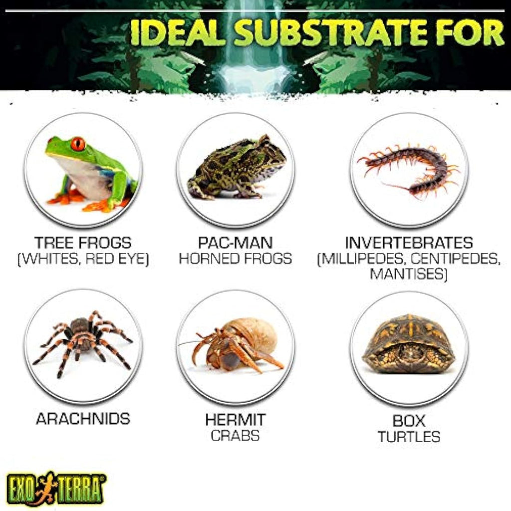 Exo Terra Plantation Soil - Natural Terrarium Substrate, 8.8 Litre