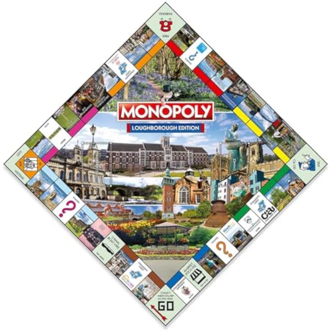 Winning Moves Loughborough Monopoly Board Game | Strategy Family Game