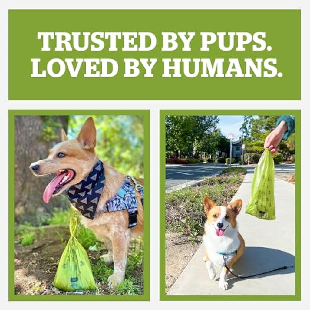 Pogi’s Biodegradable Dog Poo Bags – 750 Count Leak-Proof Scented Bags