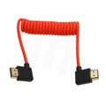 Jolof Store HDMI 2.1 Braided Cable - 8K 60fps 4K 120fps Right Angle