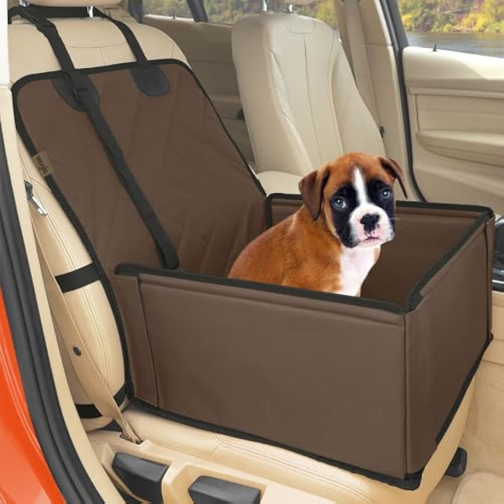 Wuglo Dog Car Seat – Waterproof Booster Seat for Small to Medium Dogs