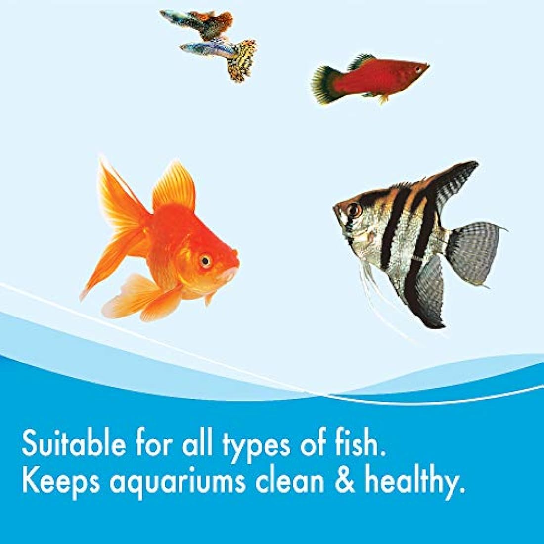 AQUARIAN Weekly Aquarium Water Cleaner with Beneficial Bacteria - 473ml