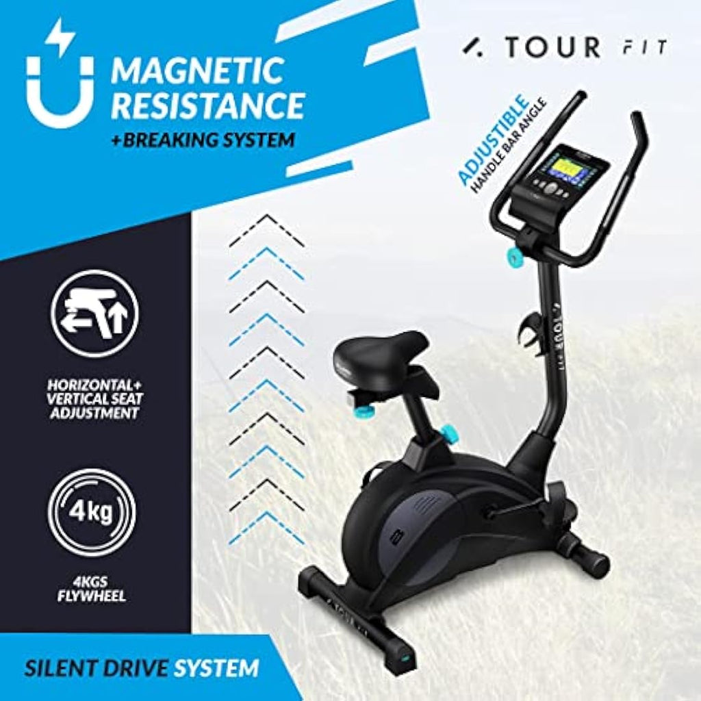 Bluefin Fitness Tour FIT Exercise Bike | Magnetic Resistance | Kinomap