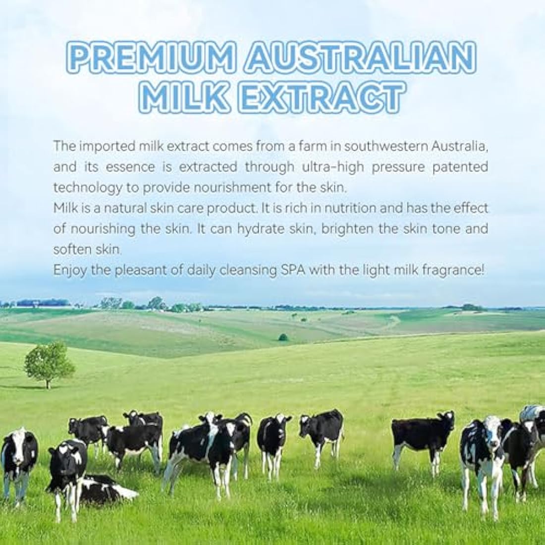 Milk Skin Care Set - 10-in-1 Hydrating Skincare Kit for Teens