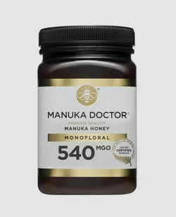 Manuka Doctor 540 MGO Manuka Honey | 100% New Zealand Raw Honey - 500g