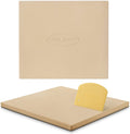 Unicook Cordierite Pizza Stone | 40.6 x 35.5 cm Heavy Duty Baking Stone