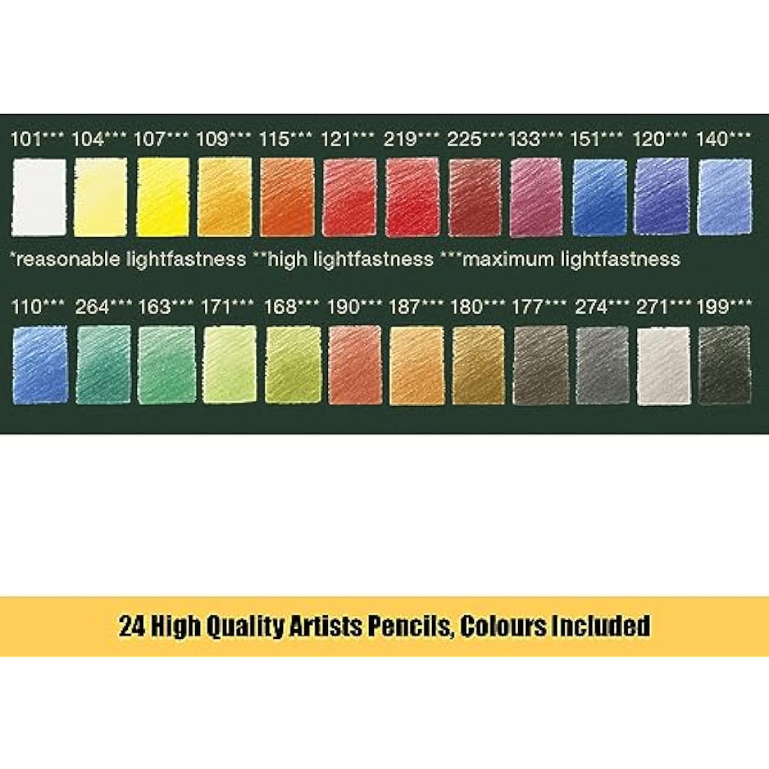 Faber-Castell Albrecht Dürer Watercolour Pencils (24) & A4 Pad Set