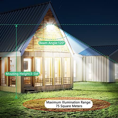 YIQIBRO 100W LED Floodlight 2 Pack – 10000LM 6500K IP67 Waterproof