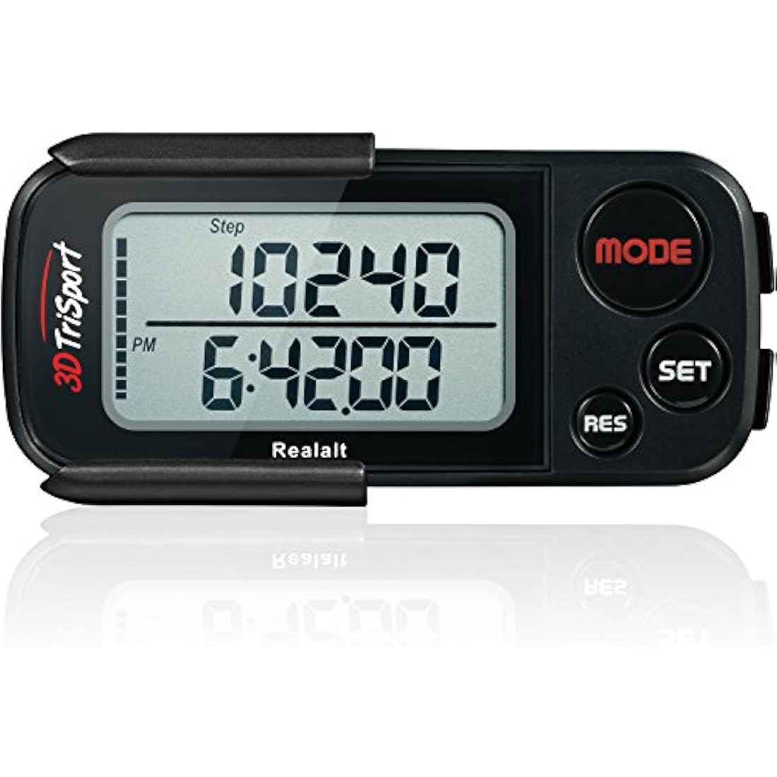 3DTriSport 3D Pedometer – Accurate Step Counter with 30-Day Memory