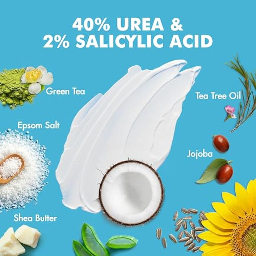 Urea Cream 40% with Salicylic Acid Callus Remover – 4.6 oz