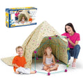 Fort Building Kit for Kids – 70 Piece STEM Construction Toy