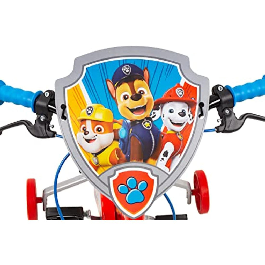 Paw Patrol 14" Kids Bicycle – Blue & Red Bike with Training Wheels