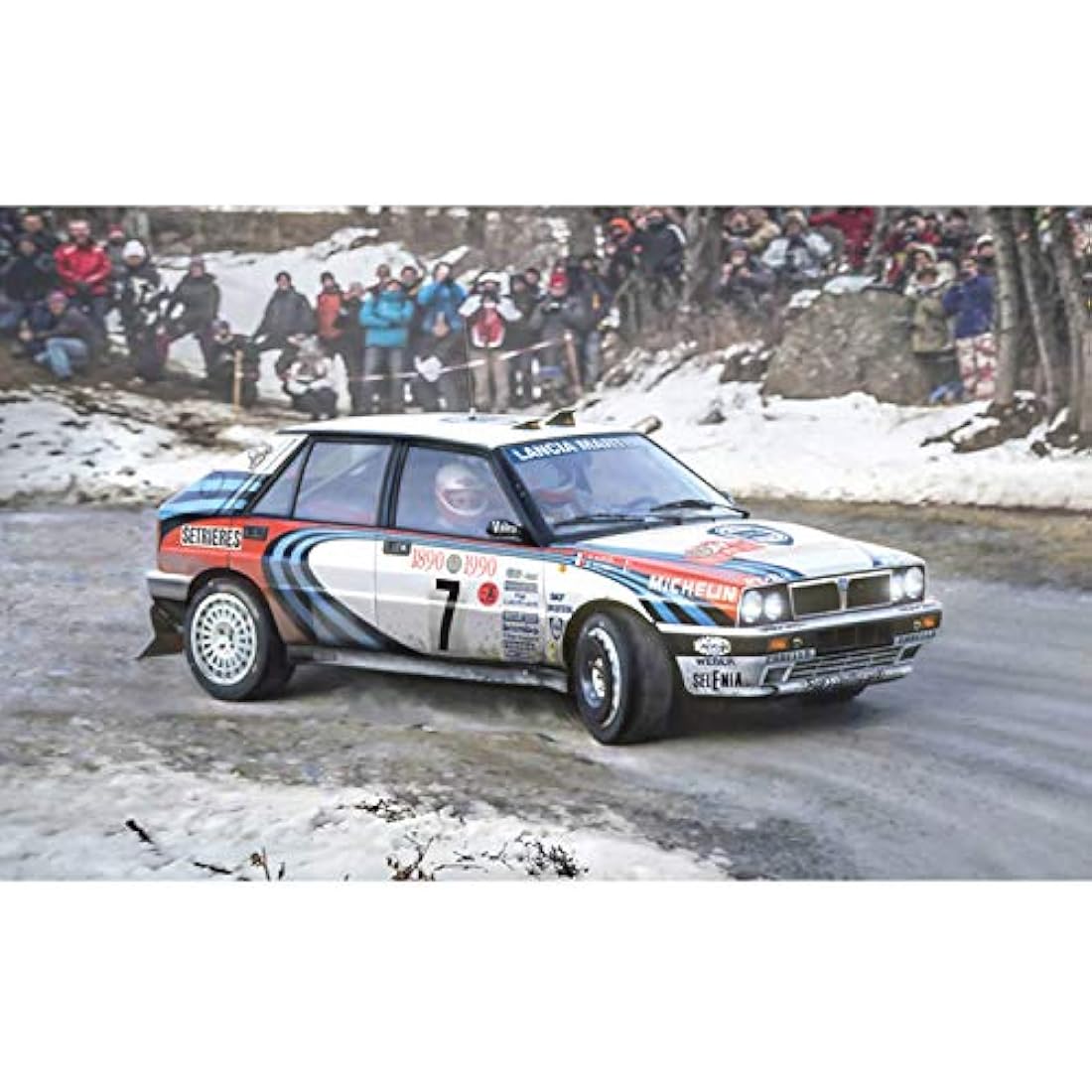 Italeri 1:24 Lancia HF Integrale Plastic Model Building Kit
