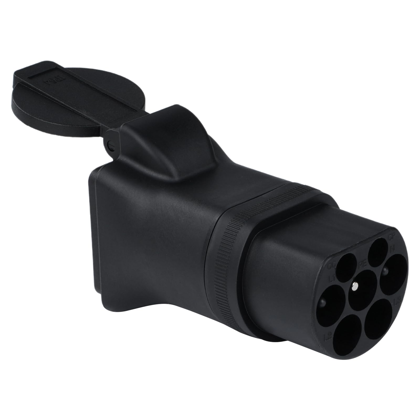 TKSE Type 2 to UK Plug EV Charging Adapter – IEC 62196 220V AC Power