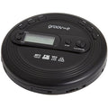 Groov-e Retro Portable CD Player | FM Radio & MP3 Playback – Black