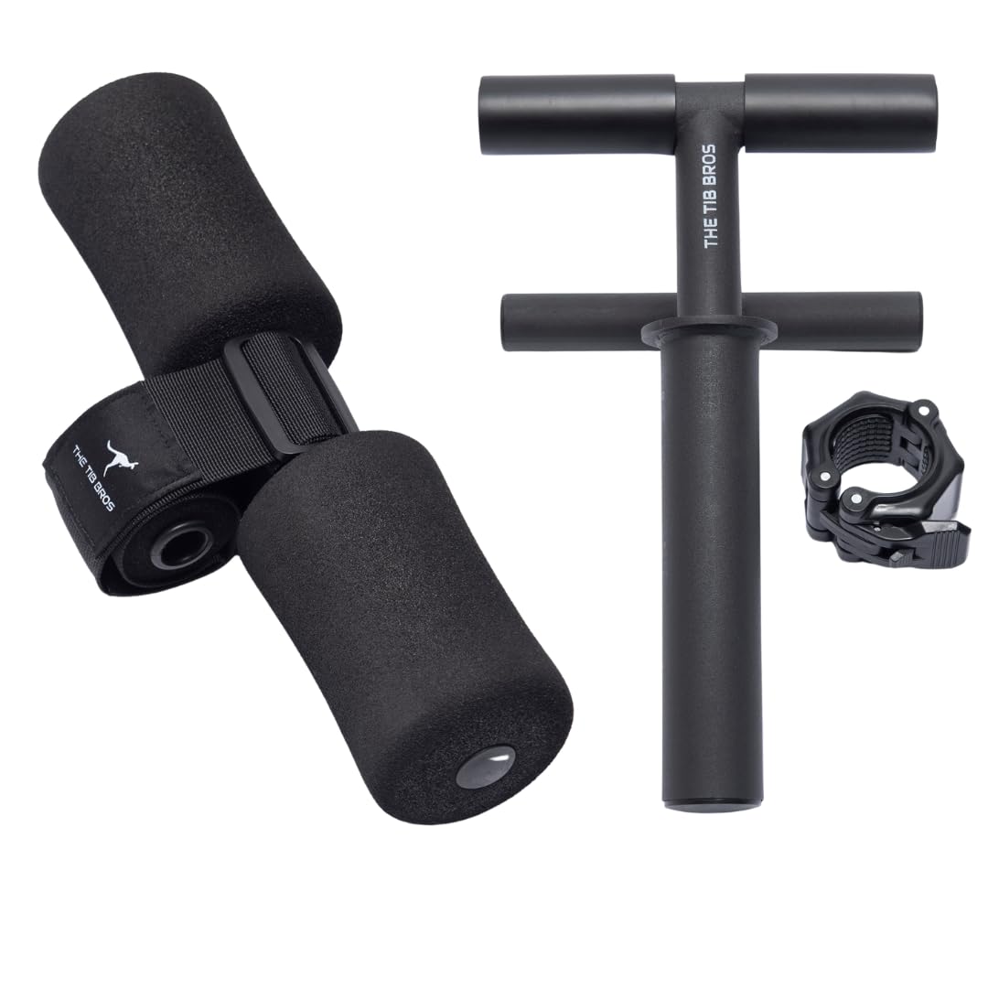 The Tib Bros Tibialis Raise Bar - Iron Tib Bar for 2 Inch Plates