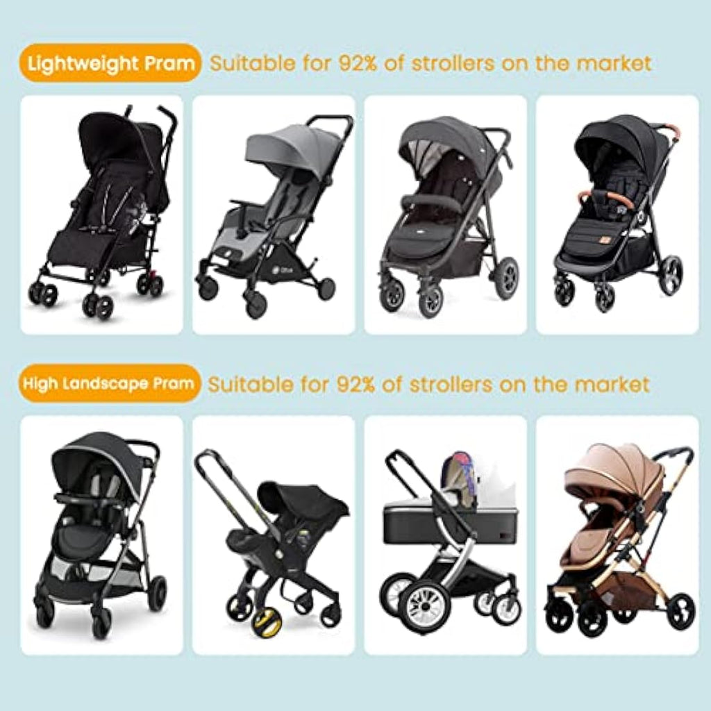Orzbow Universal Baby Mosquito Net for Prams – Breathable Mesh Bug Cover