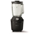 Philips 3000 Series Blender – 600W Glass Jar Smoothie Maker, Black