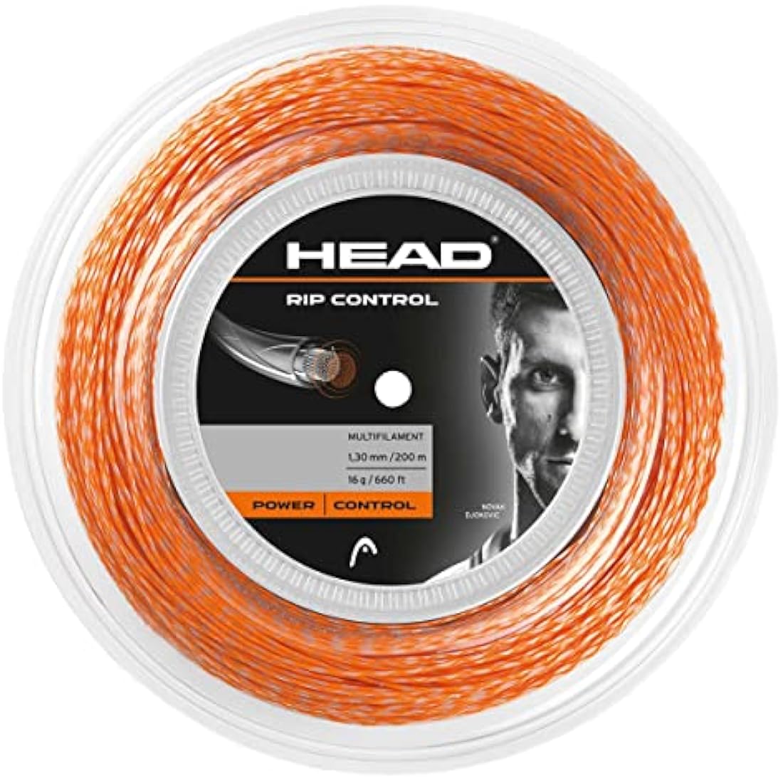 Head Rip Control Tennis String Reel – Multifilament 200m Racket String