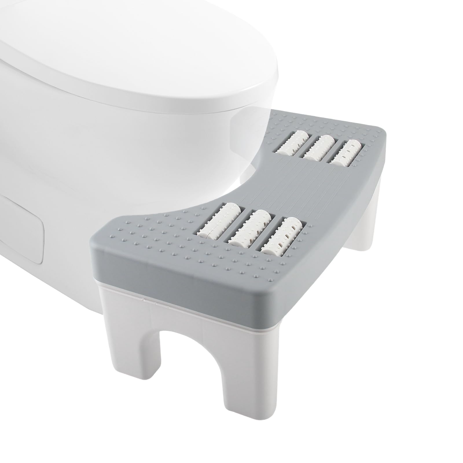SWoob Toilet Stool - 38.5cm Ergonomic Squatting Stool with Massage