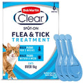 Bob Martin Clear Flea & Tick Spot On Treatment for Cats - 3 Pipettes
