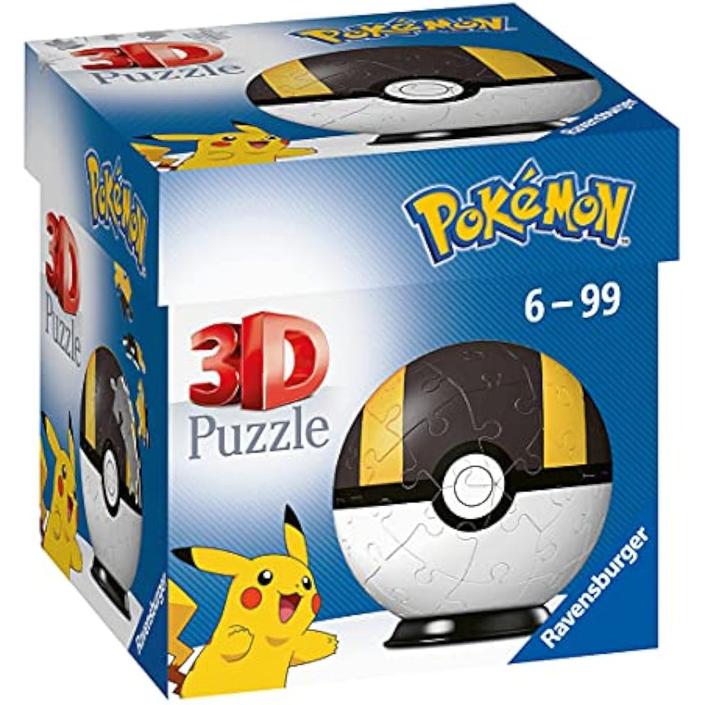 Ravensburger Pokemon Ultra Ball 3D Jigsaw Puzzle - 54 Piece Pokeball Toy