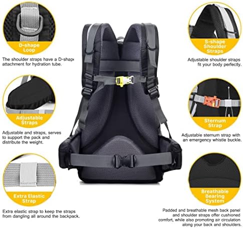 Waterproof Hiking Backpack – Unisex Trekking & Outdoor Rucksack